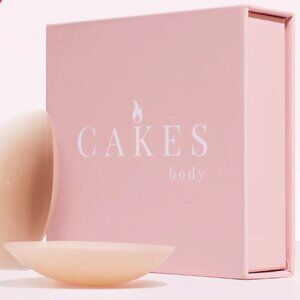 NEW in box - Cakes Circles Nipple Covers - Plus Size Honey
